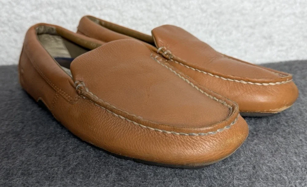 Sperry Top Sider Wave Driver Leather Men’s Slip-On Loafer Boat Shoes - Size 9